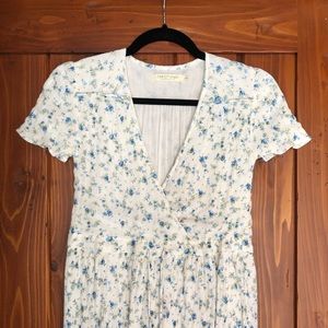 Christy Dawn petites blue flower Dawn dress